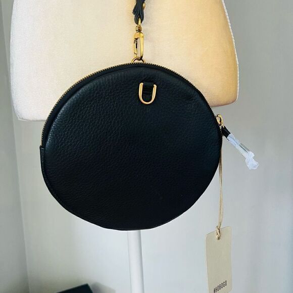 HOBO Array Crossbody Leather Bag, Concert, Stadium, Festival Approved, Black NWT - Picture 14 of 16